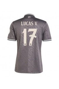 Real Madrid Lucas Vazquez #17 Voetbaltruitje 3e tenue 2024-25 Korte Mouw